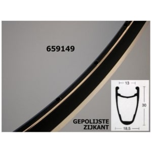 Ryde VELG 28 RY DP18 ALM RACE ZW 32/14 22.6MM