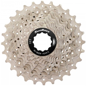 Shimano SunRace cassette 11V 11-28 CSRS3 metallic silver