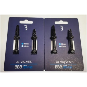 BBB BTI-160 tubeless ventiel Al Valve mm 2x2st