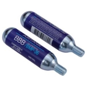 BBB BMP-35 cartridges Co2 AirTanks (2 stuks)