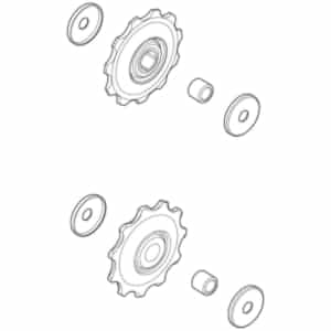 Shimano Derailleurwielset 10-Sp