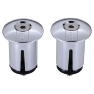 BBB BHT-96 end caps ScrewOn chrome (2pcs)