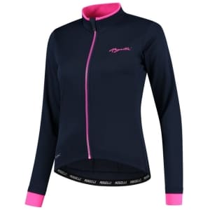 Rogelli Ds Winterjack Essential blauw/roze