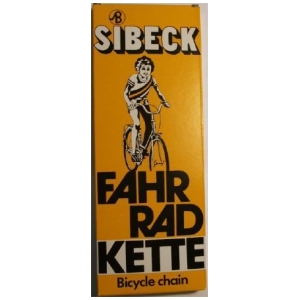 Sibeck KETTING 1/2X1/8 ZWART