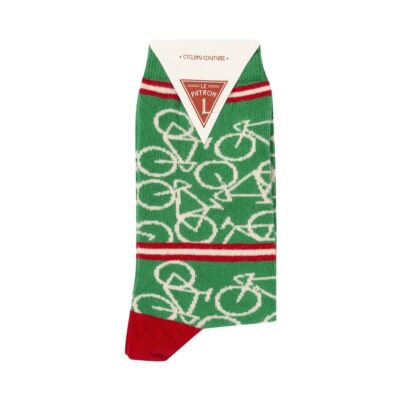 Le Patron Bicycle socks italian green