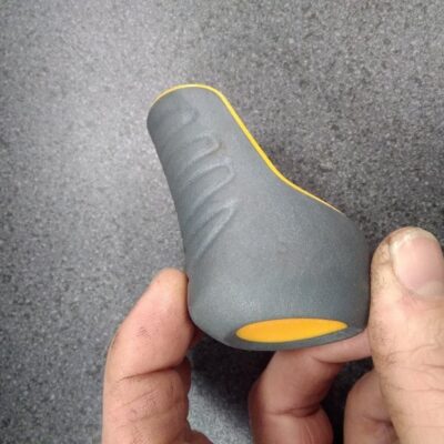 Gazelle (widek) Handvat dop links Grijs, bies: geel