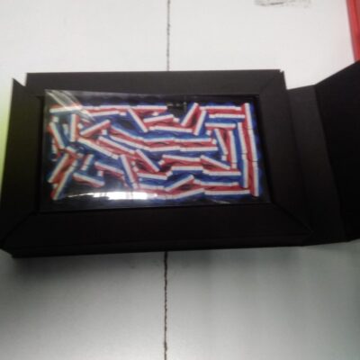 Kmc KETTING 11/128 X10L 10 SP ROOD/WIT/BLAUW