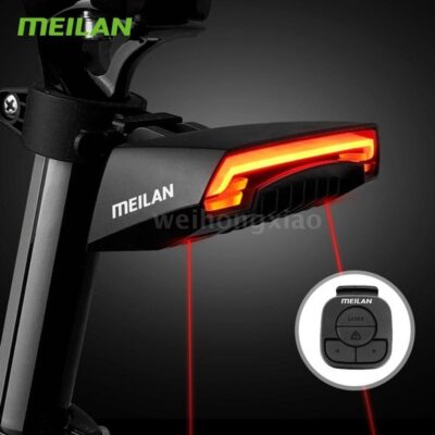 Meilan X5 laser achterlicht wireless remote USB