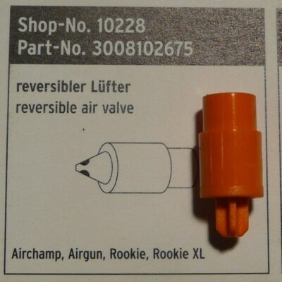 Sks Ventieldeel voor omkeerbare kop oranje