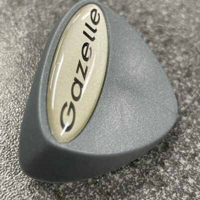 Gazelle Logo + huisje 50mm bord