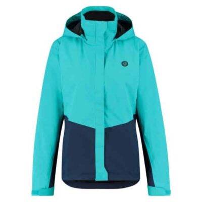 Agu dames regenjas section mint/navy