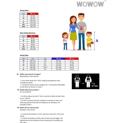 Wowow reflectievest Roadie yellow