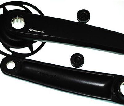 Miranda Crankstel E-bike delta passend voor Bosch2 170mm zwart