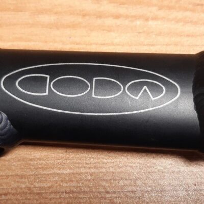 Coda Stuurpen 120mm Ø 25.4 zwart