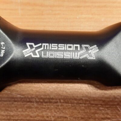 X Mission Stuurpen comp 100mm Ø 31.8 zwart/mat
