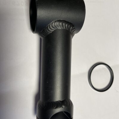 Coda Stuurpen 120mm Ø zwart MAT