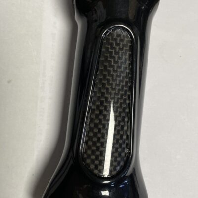 Stuurpen 120mm Ø 31.8 zwart/ geel