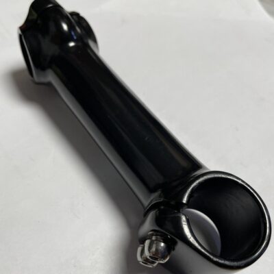 Stuurpen 130mm Ø 25.4 zwart glans