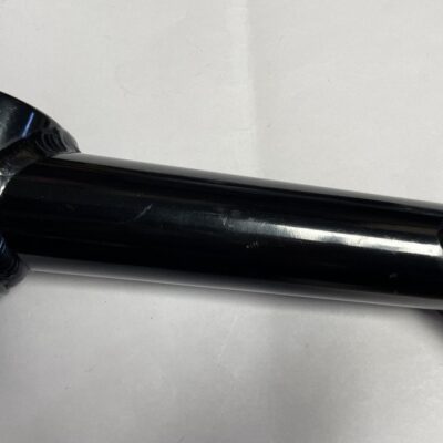 Stuurpen 150mm Ø 25.4 zwart glans