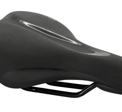 Selle Royal Fietszadel Rio Moderate Unitech met greep --Zwart