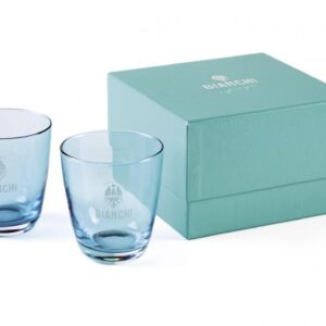 Bianchi Cafe & Cycles water glazen