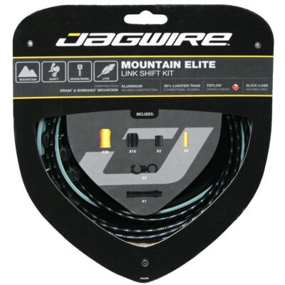 Jagwire MCK651 Mountain Elite Sealed Shift Kit, frozen grey