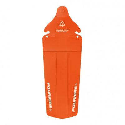 Fouriers Mudguard for saddle orange