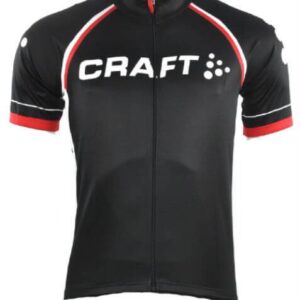 Craft Active Logo Jersey Black/Red -M