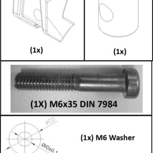 Koga RIEM DIVIDING BLOCK + BOLT + C
