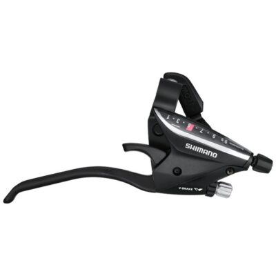 Shimano Shifter Set Tourney EF65 8-Sp Triple 4-Vinger Zwa