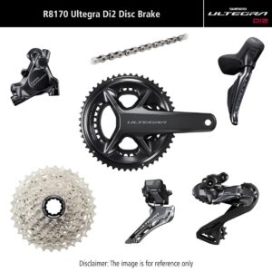 Shimano Groepset Ultegra DI2 R8170 175 mm, 52x36T, 11-30