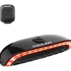 Meilan achterlicht met laser en richtingaanwijzer USB Bluetooth BLE 4.0 80lm