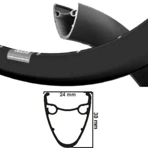 Ryde VELG DUTCH 19 R 28 INCH (622) ZWART DISC 36 GAATS 14G