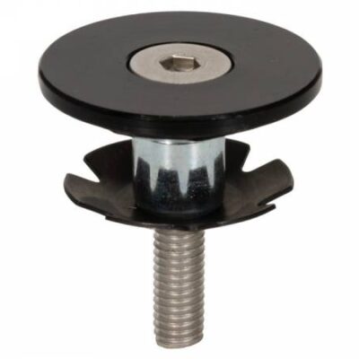 Elvedes stuurdop platte vorm 1 1/8 inch metalen st