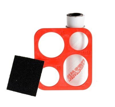 Simson band reparatierol 7x20cm met sjabloon