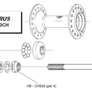 Campagnolo NAAFD CA CONUS V 9MM HB-CH004 DS A 4