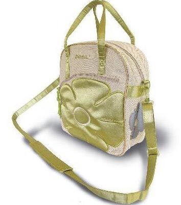 Basil Jasmin shopper katoen/groen 10 l