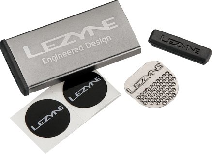 Lezyne METAL KIT TIRE PATCH KIT GREY/BLACK