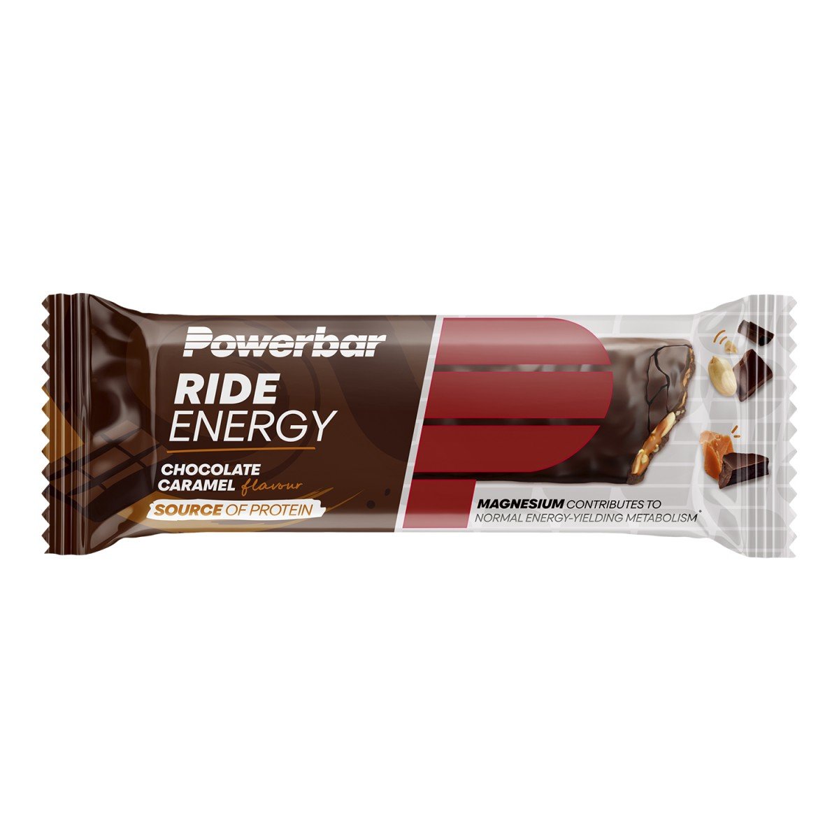 Powerbar Ride Energy Bar (18 X 55gr) - Chocolate-Caramel - Afbeelding 2