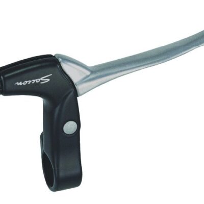 Saccon REMGREEP R-BRAKE LINKS 4-VINGER ALU ZW/ZILVER