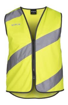 Wowow reflectievest Roadie yellow - Afbeelding 4