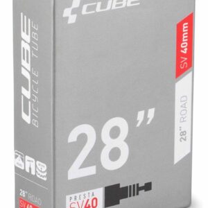 Cube TUBE 28 INCH ROAD SV 40MM (100 PCS) 20/28