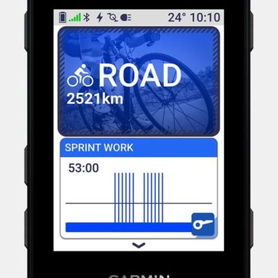 Garmin Edge 550 GPS-fietscomputer, inclusief aerodynamische stuurhouder
