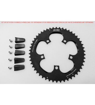 Specialites Kettingblad Ultra Steek 110 53T Buiten Zwart-Antraciet (Shimano)