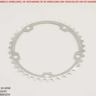 Specialites Ta Kettingblad Vento (9s/10s) Steek 135 43t Binnen Zilver (campa)